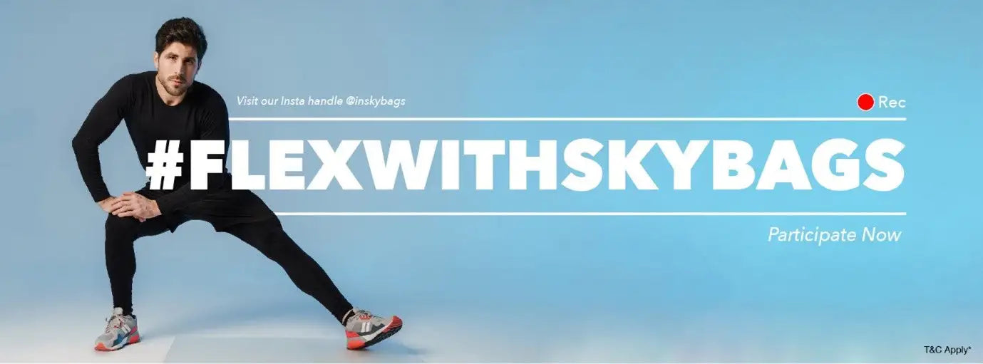 Blog posts Flexercise with Skybags - #FLEXWITHSKYBAGS
