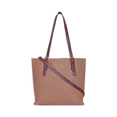 Caprese Adelle Medium Choco Tote Bag